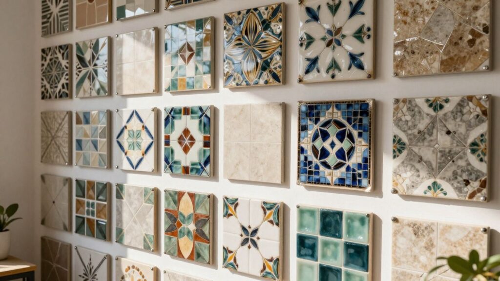 Dallas showroom with diverse tile selections.